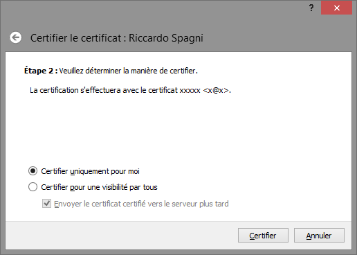 certifier pour soi kleo